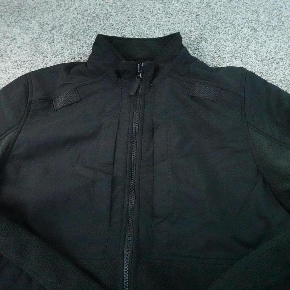 NEW 5.11 Tactical Jacket Mens L Black Fleece Softshell Full Zip Outdoor Coat Top